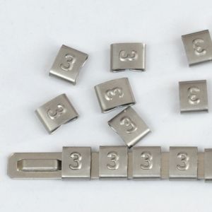 KÝ TỰ ĐÁNH DẤU CÁP BẰNG INOX